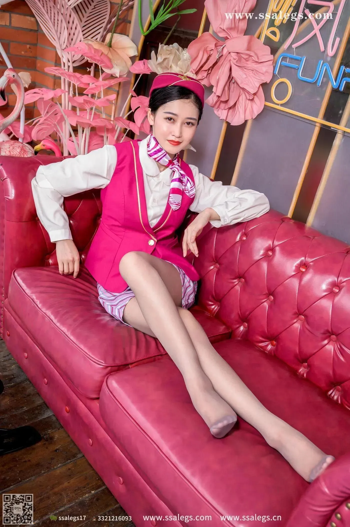 [SSA丝社]超清写真 NO.436 漫漫她的空姐梦(下)[22] [46P]插图5